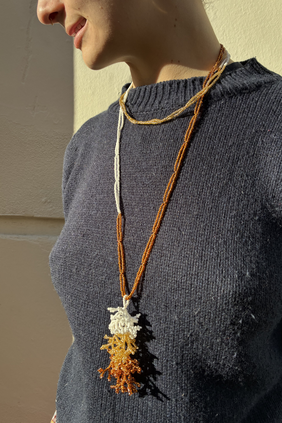 Relaxed Decorative Beaded Accessory for Daily Wear - Image 3