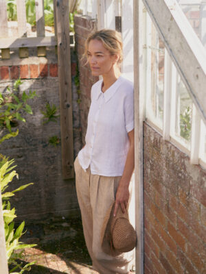 White Linen Shirt