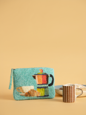 Versatile Beaded Clutch Bag for Daily Wear