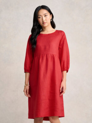Linen Dress - Poppy