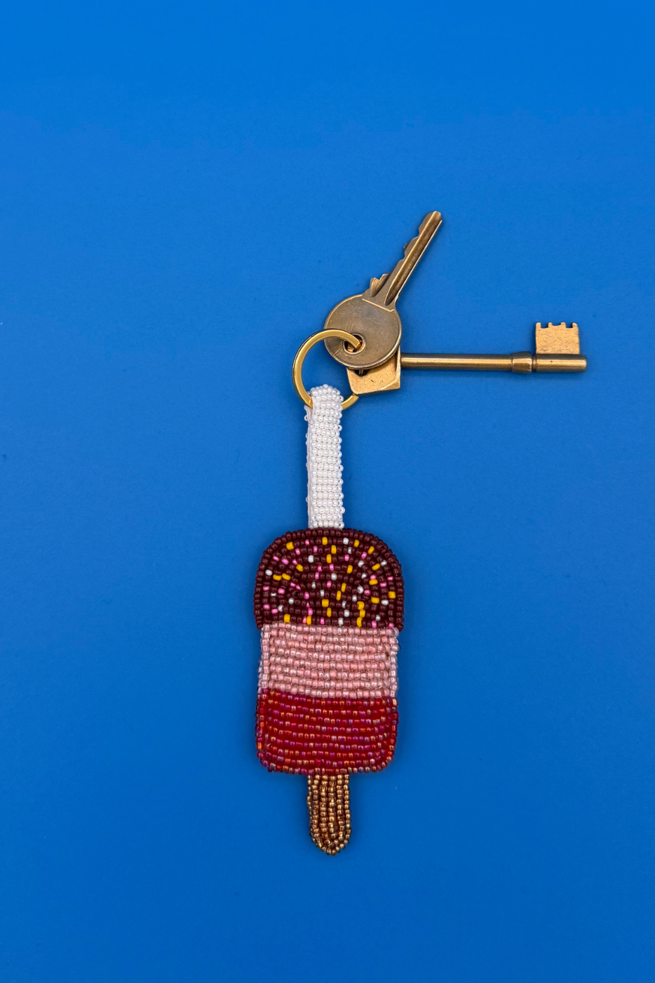 Textured Decorative Charm Keyring for Daily Wear - Image 2