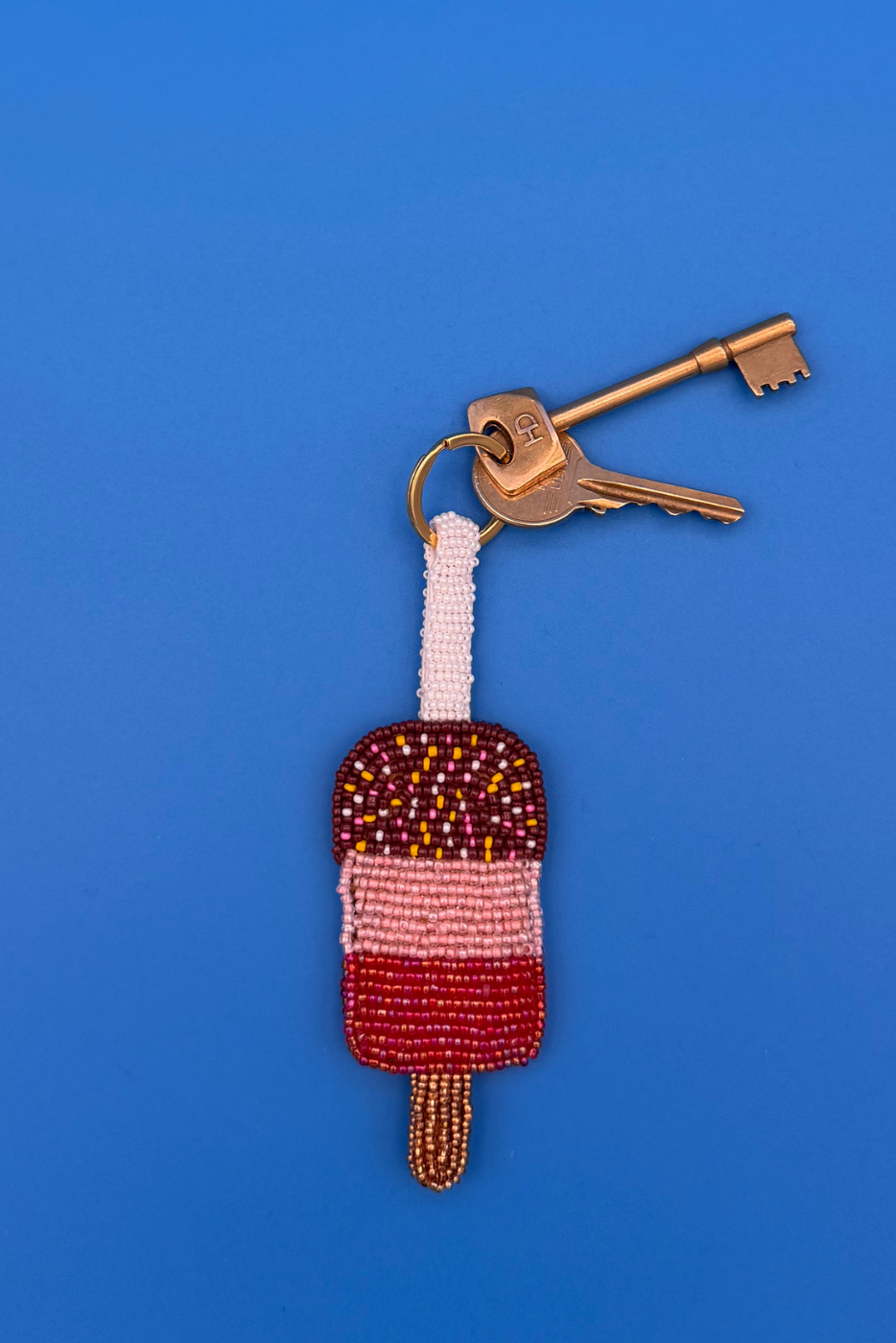 Textured Decorative Charm Keyring for Daily Wear - Image 3