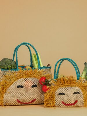 Polished Woven Carry Bag for Daily Wear