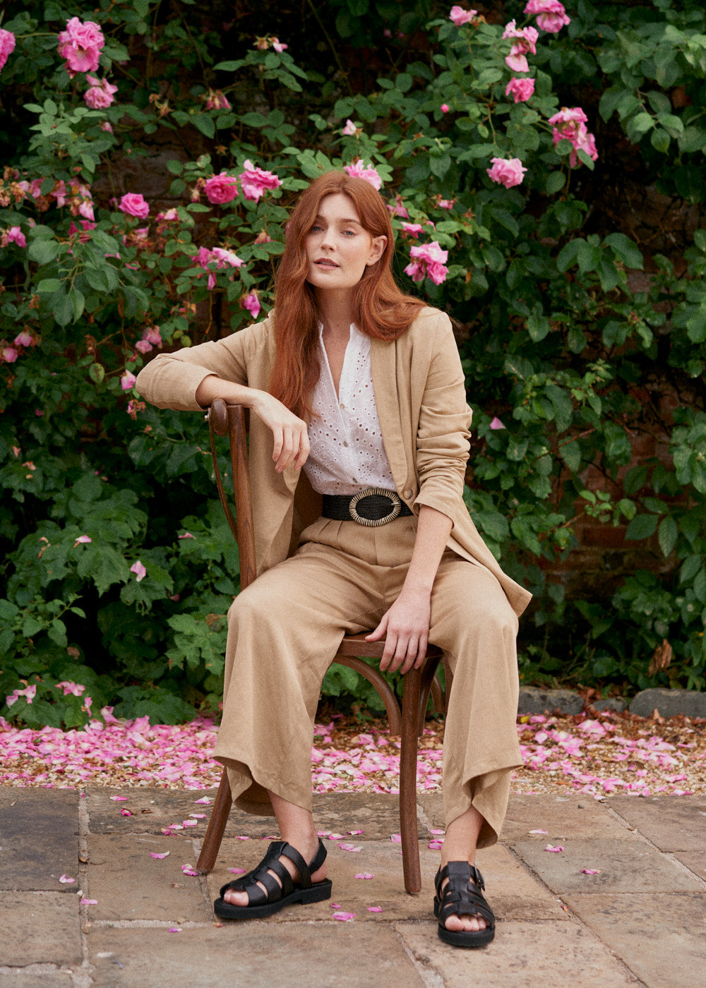 Lightweight Modern Relaxed Sand Jacket - Image 6