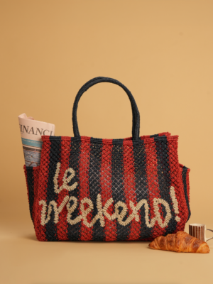 Modern Woven Carry Bag for Daily Wear