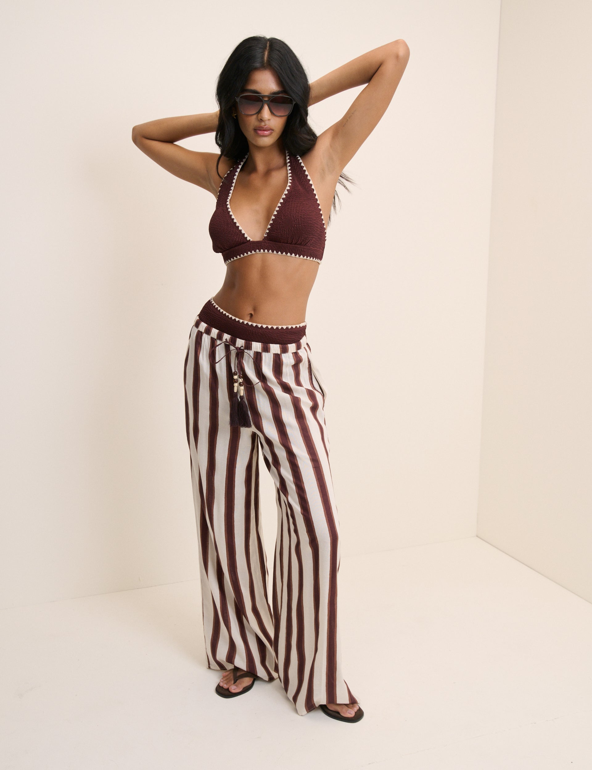 Brown Bikini Supportive Comfortable Bottoms - Image 2