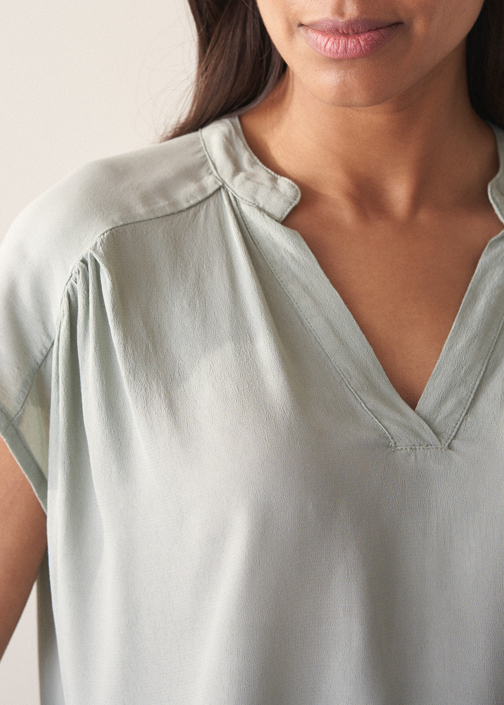 Refined Sage Relaxed Fit Top - Image 5