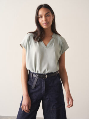 Sage Relaxed Fit Top