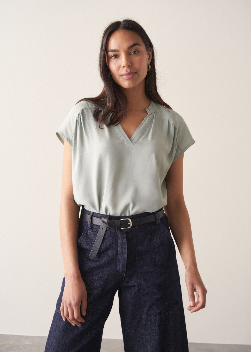 Sage Relaxed Fit Top