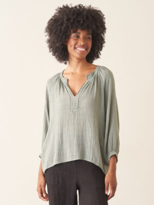 Light Khaki Cotton Top